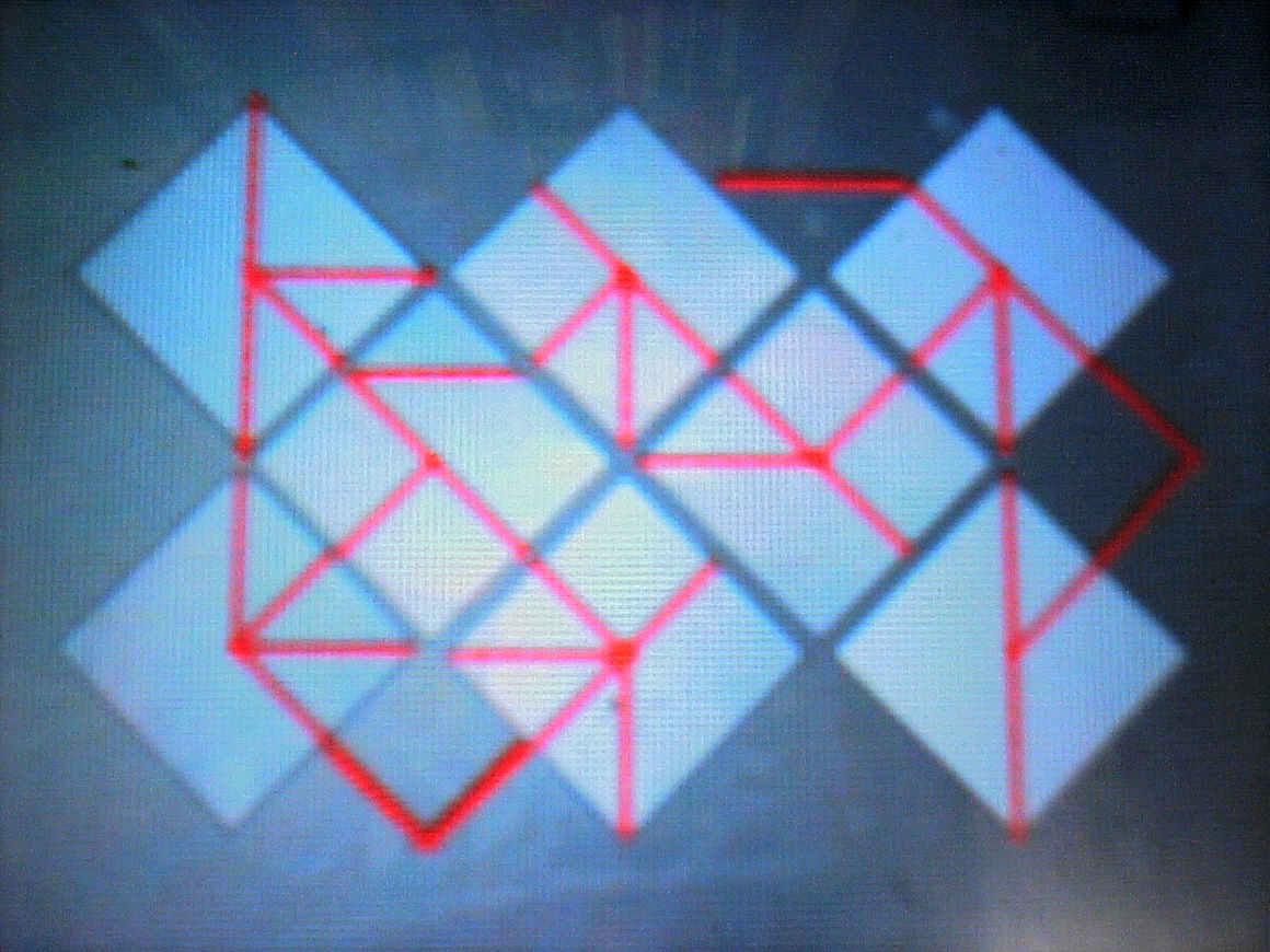 三角形作りのパズル